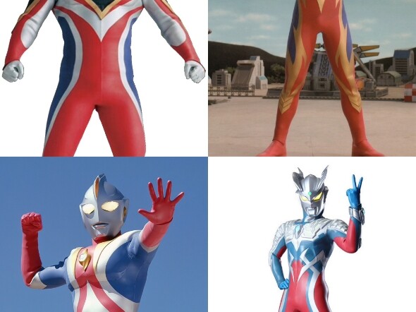 There is no weak Ultraman in red and blue