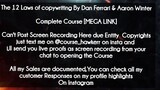 The 12 Laws of copywriting By Dan Ferrari & Aaron Winter course download