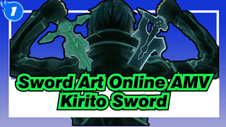 Sword Art Online: Kirito demonstrating dual-wielding in 6 battles, always igniting the scene!_1