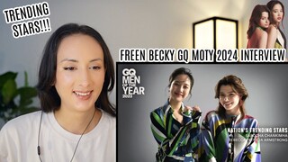 Freen Becky | เบ็คกี้ - รีเบคก้า และ ฟรีน - สโรชา : Nation's Trending Star | GQ Interview REACTION