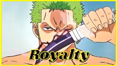 One Piece - Roronoa Zoro | AMV | Royalty |