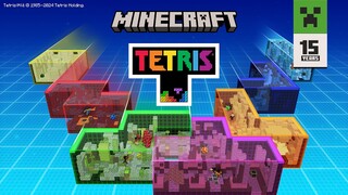 Minecraft x Tetris®