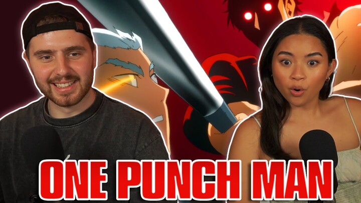 METAL BAT VS GAROU WAS HYPE!! - One Punch Man Season 2 Episode 5 REACTION!