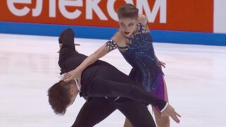 【24-25俄测】飞天库尼察完成3F2A2A KOSTORNAIA/KUNITSA 2024俄罗斯花样滑冰成年组测试赛 双人自由滑