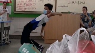 What is it like for a junior high school student to dance to the Baotaro Sentai OP (mirror)