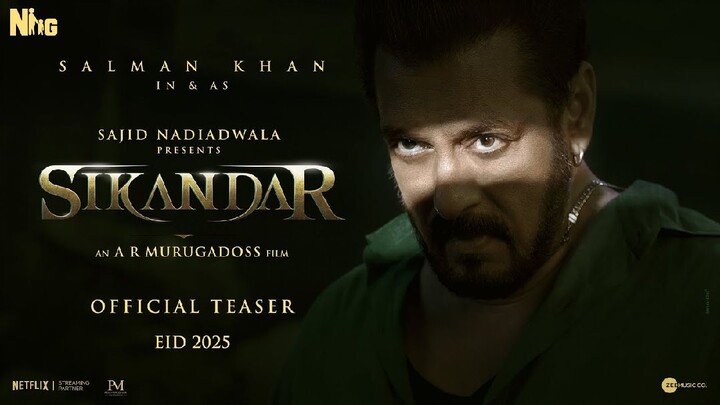 SIKANDAR: Official Teaser | Salman Khan | Sajid Nadiadwala | A.R. Murugadoss | EID 2025