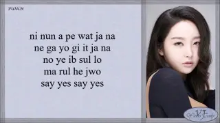 Loco (로꼬) & Punch (펀치) – Say Yes (Moon Lovers: Scarlet Heart Ryeo OST Pt.2) Easy Lyrics