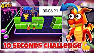 10 SECONDS CHALLENGE in STUMBLE GUYS ⏱️ | Very Hard Challenge!