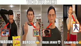 TOKO FULL MEME & KELUH KESAH NGASIR | I Am Part-time Worker!!