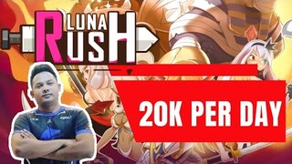 Luna Rush - Full Gameplay MAG KANO PWEDE KITAIN ?