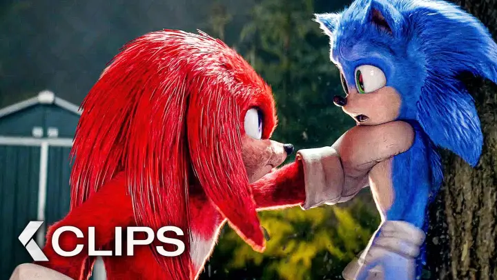 SONIC THE HEDGEHOG 2 All Clips & Trailer (2022)