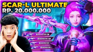 AKHIRNYA KELUAR SKIN ULTIMATE SCAR-L SENILAI RP 20.000.000 ?! WOW BAGUS BANGET !! - PUBG MOBILE