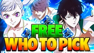 WHICH SEASON 2 UNIT TO PICK *FOR FREE* & HOW TO GET THE KEY (Gateway of Destiny) | Black Clover M