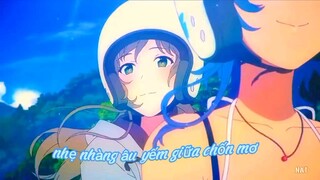 nhạc là yêu 5 cho bn nào cần nhe anime cát trắng aquatope