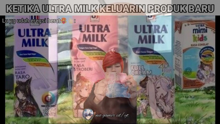 KETIKA ULTRA MILK KELUARIN PRODUK BARU🥵👆🏻 (Meme Pesulap Merah)