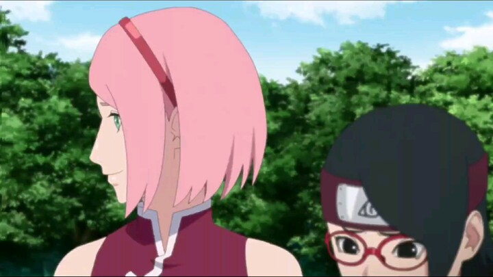 Mom Sakura's punch has a million points of damage...