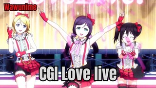 CGI Love Live ternyata sebagus itu