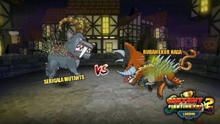 Pertarungan❗ Serigala Mutants VS Rubah Ekor Naga