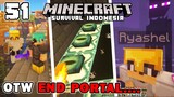 JALAN-JALAN KE END PORTAL SAMA RYASHEL❗️❗️ - Minecraft Survival Indonesia (Ep.51)