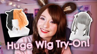Cosplay & Fashion Wig Try-On + Review! (Ft. Dollblacks) | AnyaPanda