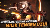 Keunikan Dari Pedang Nichirin Milik tengen uzui Yang Berwarna Amber!!