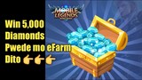 FARM UPTO 5000 DIAMONDS SA ML MAGLALARO KA LANG FRUIT GAME