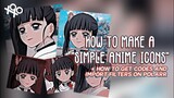 ♛༶ watch me edit ⁺‧͙// how to make "simple anime icons" + how to get polarr filters | xoxoxantzu
