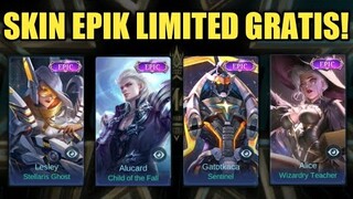 EVENT SKIN EPIK LIMITED GRATIS BEBAS PILIH !! CATET TANGGALNYA UNTUK PLAYER GRATISAN