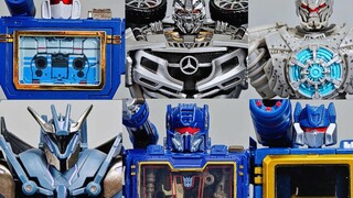 【Stop Motion Animation】Seven Forms of the Cybertron King! Sonic Transformation Collection