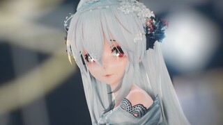 【MMD】在你消失的无人知晓的夜晚，满天繁星如泪光闪烁。  ~~  弱音Haku [レクイヱム ]