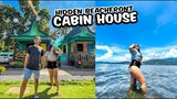 HIDDEN BEACHFRONT CABIN HOUSE with Plunge Pool in Real Quezon at Tahanan ni MariAlan