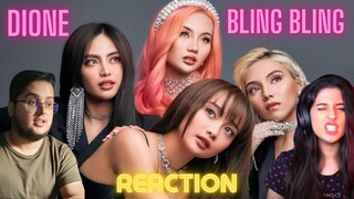 DIONE - Bling Bling | REACTION | Official Music Video | Siblings React