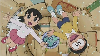 Doraemon (2005) Tập 395: Tàu vũ trụ bằng thùng giấy của Nobita (Lồng Tiếng)