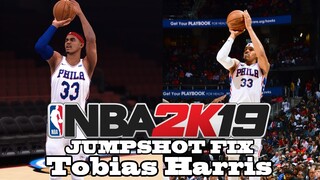 Tobias Harris Jumpshot Fix NBA 2k19