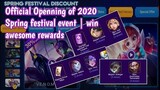 How to enter new event spring festival in Mobile legends