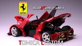 Modified Domecque Ferrari LaFerrari butterfly wing door twin turbo wide body