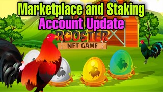 King Rooster Marketplace and Staking Update | Account Progress | Play to Earn NFT Game (Tagalog)