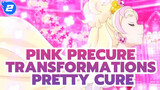 Low FPS Pink Precure Transformations | Pretty Cure_2