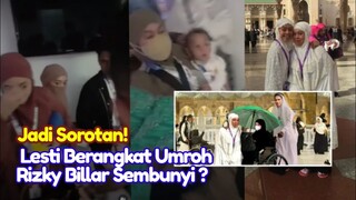 JADI SOROTAN! Rizky Billar Antar Lesti Berangkat Umroh, Mata Lebam KDRT Rizky Billar Jadi Sorotan!