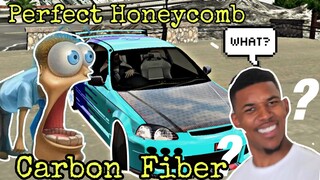 PERFECT HONEYCOMB CARBON FIBER || TUTORIAL || CAR PARKING MULTIPLAYER