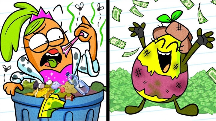 TUKAR TEMPAT si KAYA vs si BOKEK || Sayuran Bokek Jadi Miliuner