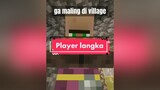 player langka minecraft meme foryou