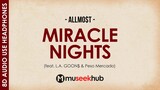 Miracle Nights x Allmo$t feat. L.A. GOON$ & Peso Mercado [ 8D Audio ] 🎧
