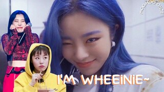 Everyone calling Wheein "WHEEINIE"