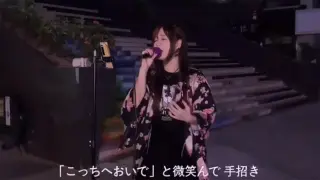 [Music]A street singer singing <Meikyuu Butterfly>|<Shugo Chara>