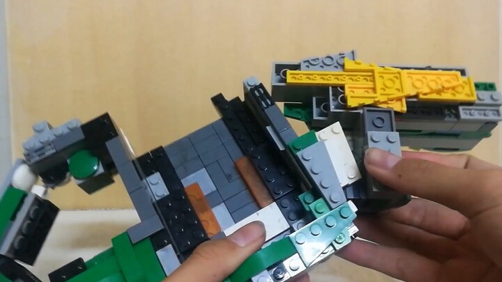 [โคล่าอี้เหวิน] Kamen Rider Levis/revice Second Rider Belt [Lego Building Blocks Version]