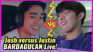 SB19 Josh sinugod ni Justin sa live stream nito! Funny JoshTin moments!