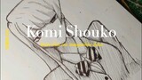 Gambar KOMI dari anime KOMI SAN WA COMYUSHOU DESU yuk !🤍 hope you like it ❤