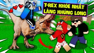 MINECRAFT SINH TỒN CỔ ĐẠI #7 | NOXUSS ẤP TRỨNG T-REX THỦ LĨNH SIÊU KHỎE VÀ THUẦN PHỤC CÁ SẤU CỔ ĐẠI