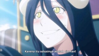 Pertama Kali Albedo Dicium Momonga aka Ainz - sama